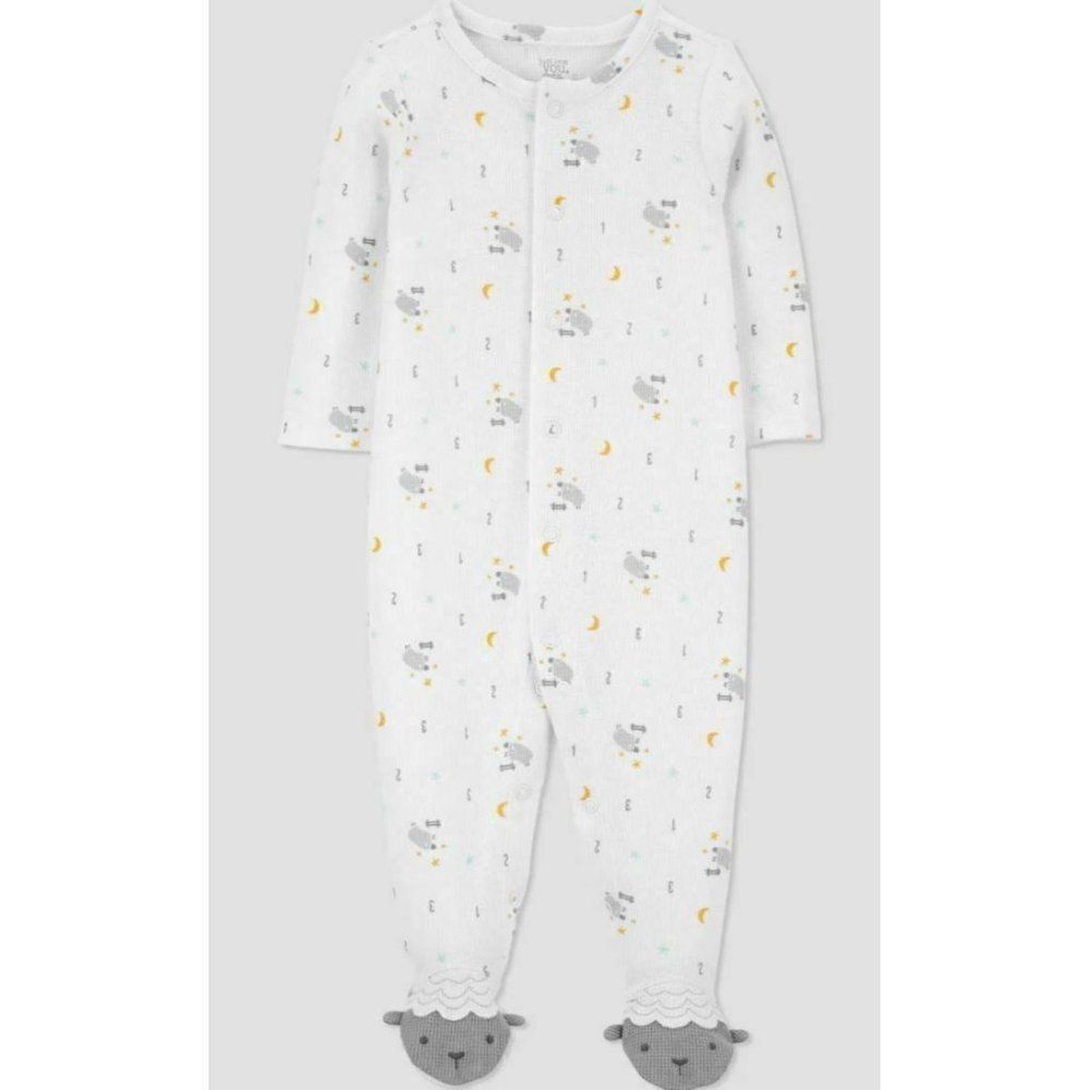 Baby Sheep Sleep N' Play Just One You made by Carters White 6M NEW